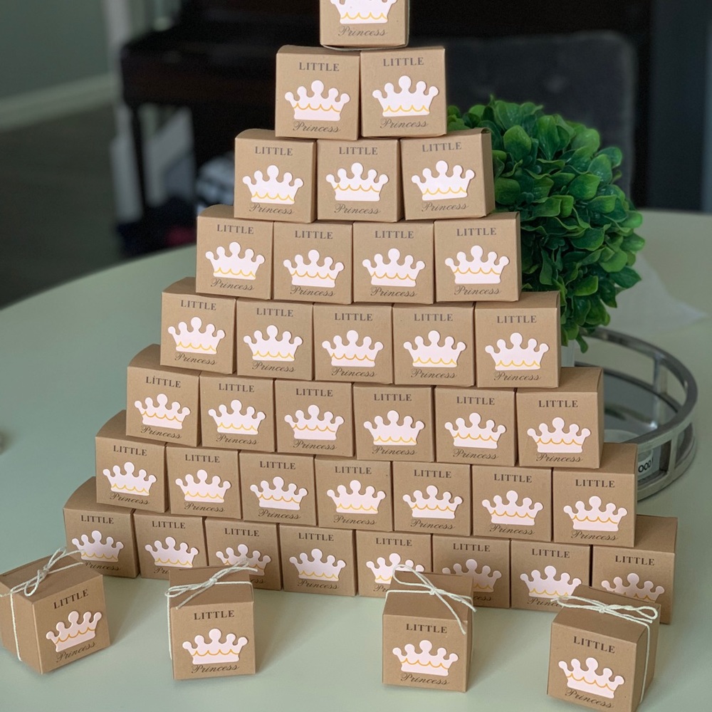 Baby girl princess favors